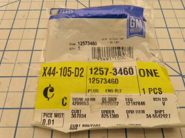 GM Performance 12573460 Oil Galley Plug - Plastic - O-Ring Seal - GM LS-Series - Image 2