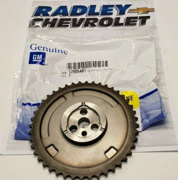 Chevrolet Performance Timing Gear, Steel, 4X Reluctor, 3-Bolt Cams, Camshaft, GM LS-Series, Each - Image 2