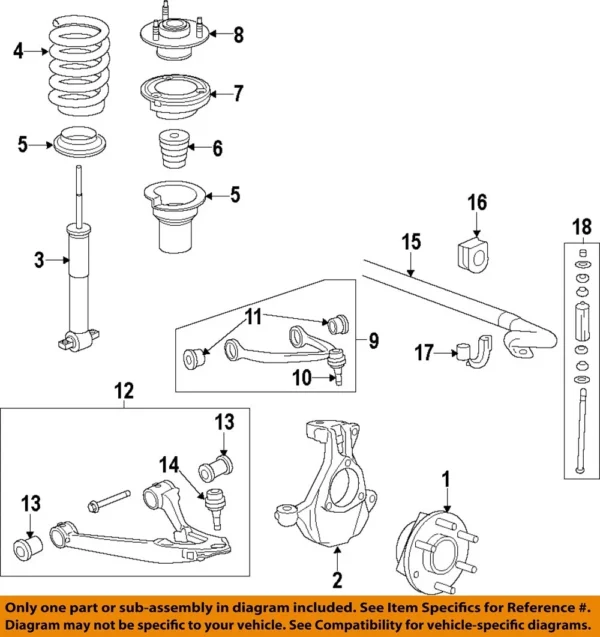 Genuine Parts 15808594 Spring Insulator - Image 2