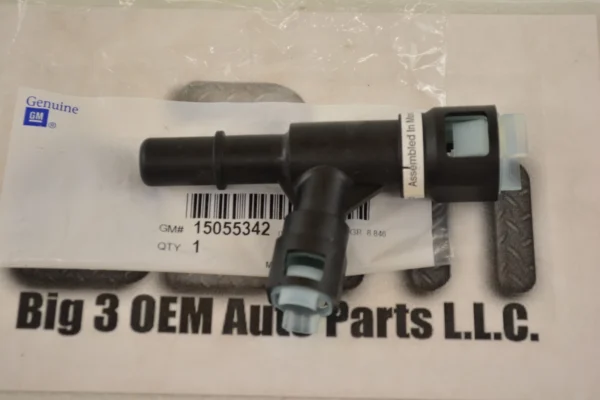 Genuine GM 15055342 Auxiliary Heater Inlet Hose Tee Connector, Black - Image 2